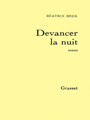 cover image of Devancer la nuit